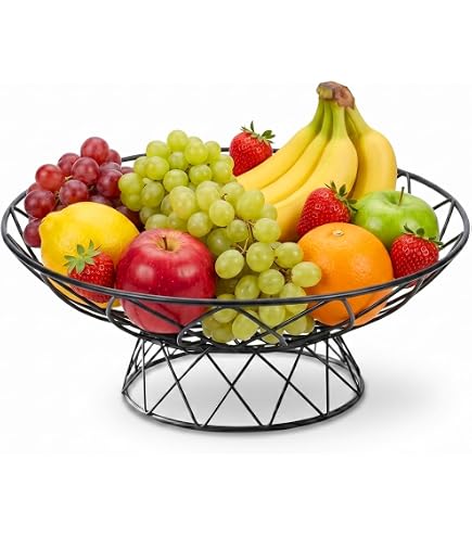 Amazon.com: Philippi Bendable Mesh Fruit Bowl Decorative Fruit